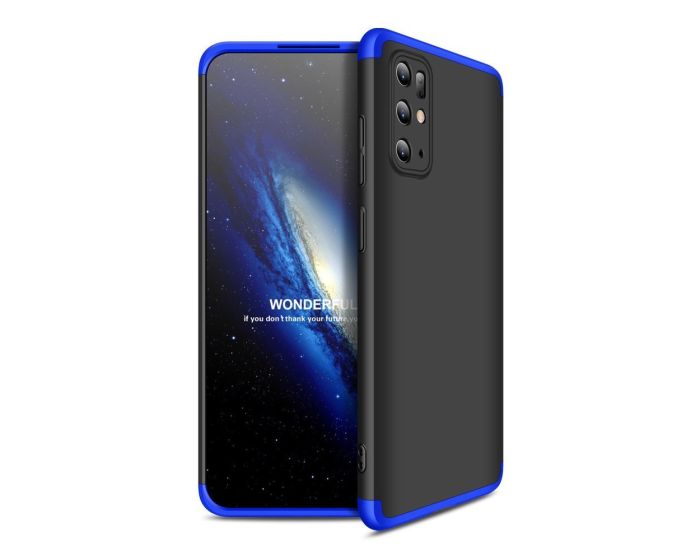 GKK Luxury 360° Full Cover Case Black / Blue (Samsung Galaxy S20 Plus)
