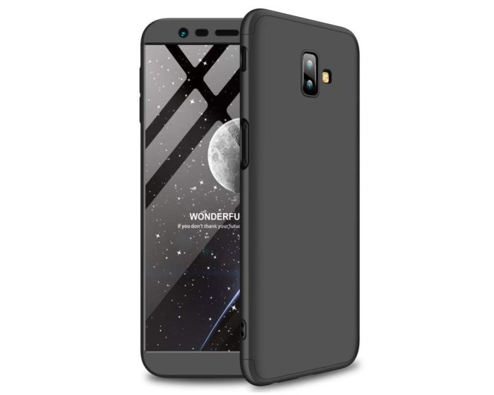 GKK Luxury 360° Full Cover Case Black (Samsung Galaxy J6 Plus 2018)