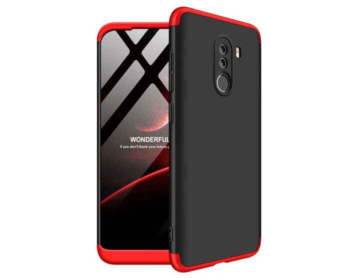 GKK Luxury 360° Full Cover Case Black / Red (Xiaomi Pocophone F1)