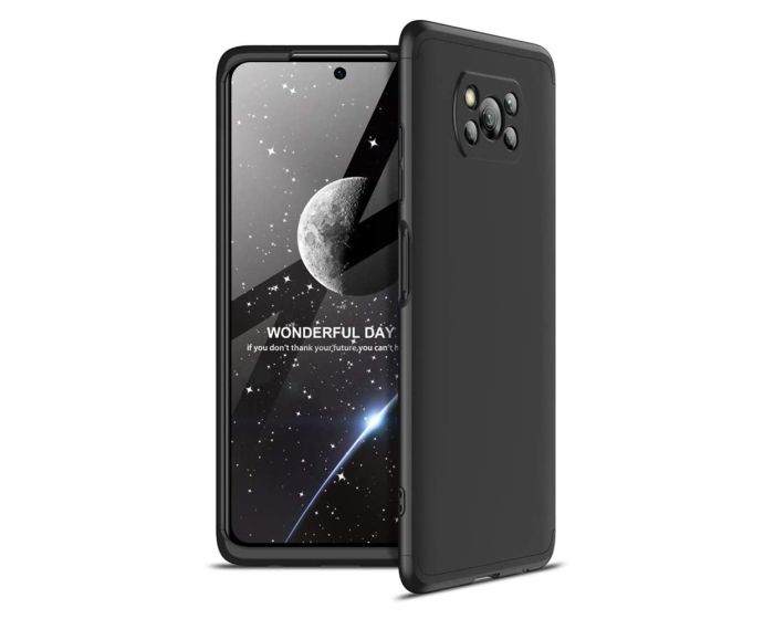 GKK Luxury 360° Full Cover Case Black (Xiaomi Poco X3 NFC / X3 Pro)