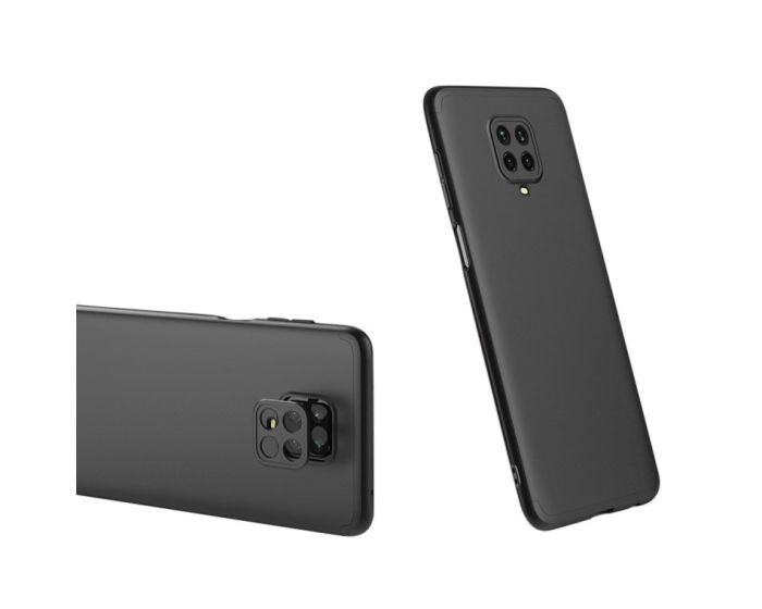 GKK Luxury 360° Full Cover Case Black (Xiaomi Redmi Note 9s / 9 Pro / 9 Pro Max)