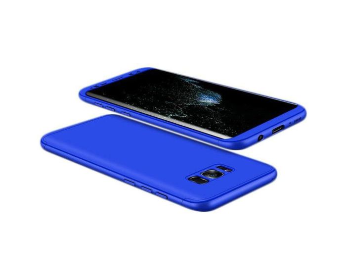 GKK Luxury 360° Full Cover Case Blue (Samsung Galaxy S8 Plus)