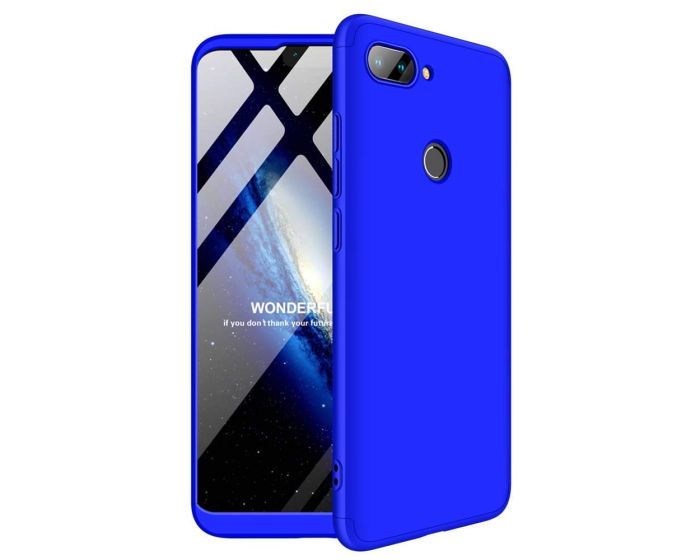 GKK Luxury 360° Full Cover Case Blue (Xiaomi Mi8 Lite)
