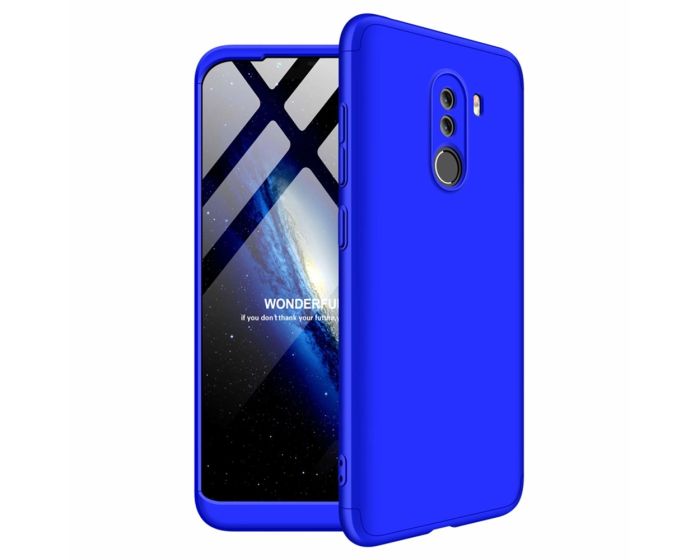 GKK Luxury 360° Full Cover Case Blue (Xiaomi Pocophone F1)