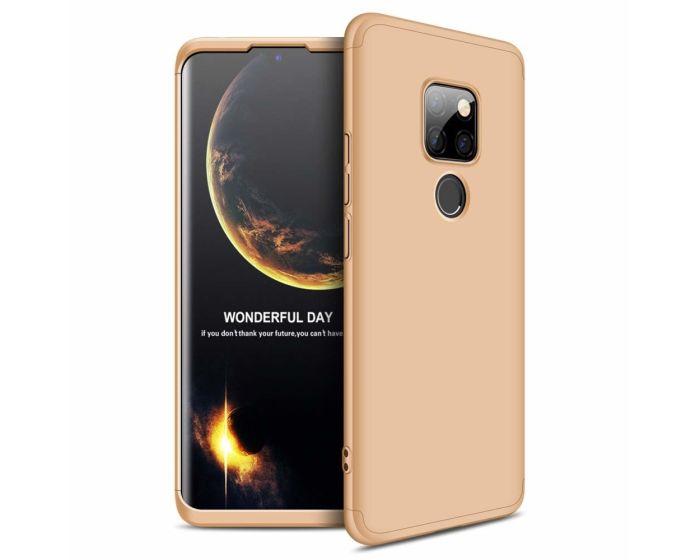 GKK Luxury 360° Full Cover Case Gold (Huawei Mate 20)