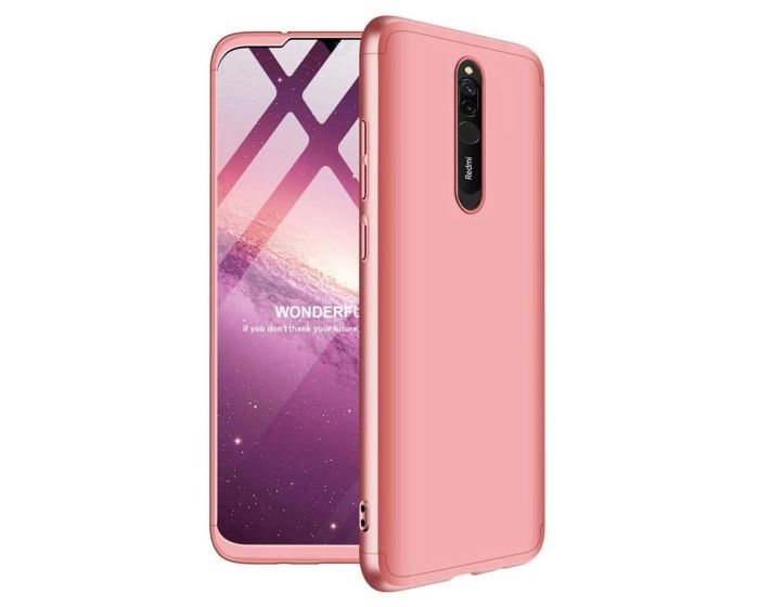 GKK Luxury 360° Full Cover Case Pink (Xiaomi Redmi 8)