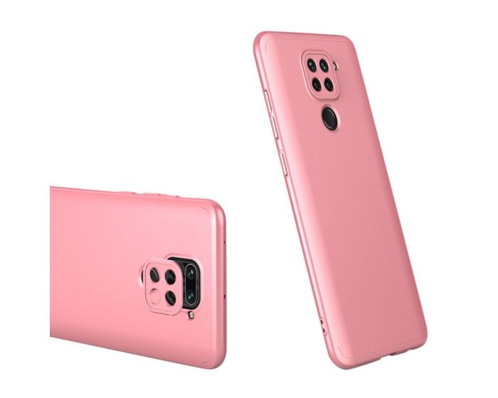 GKK Luxury 360° Full Cover Case Pink (Xiaomi Redmi Note 9)