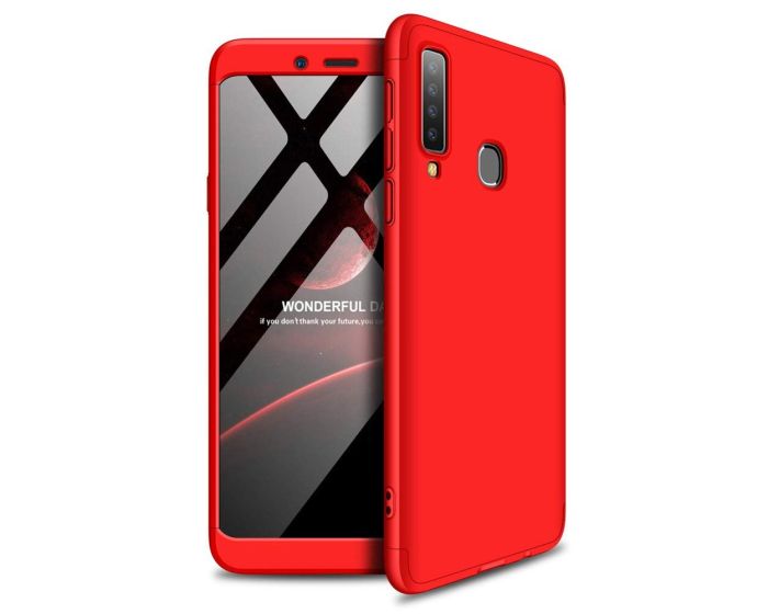 GKK Luxury 360° Full Cover Case Red (Samsung Galaxy A9 2018)