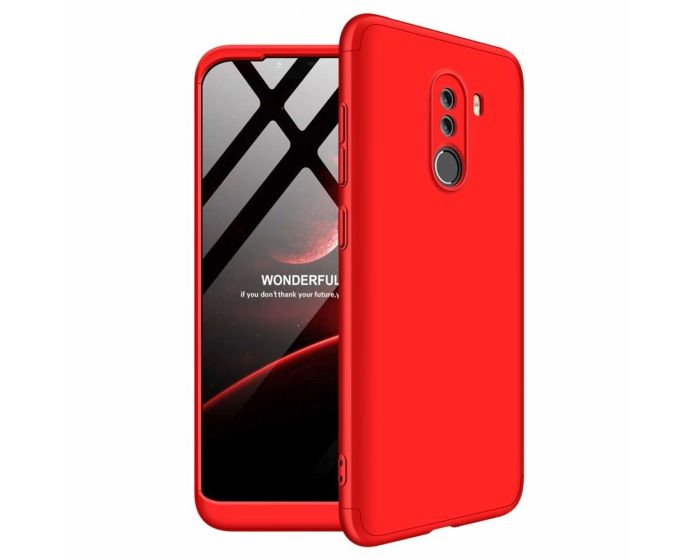 GKK Luxury 360° Full Cover Case Red (Xiaomi Pocophone F1)