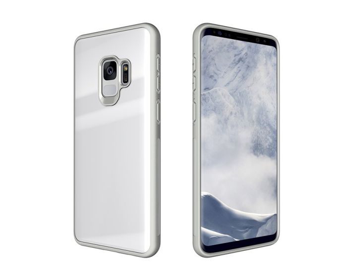 Glass TPU Case White (Samsung Galaxy S9)