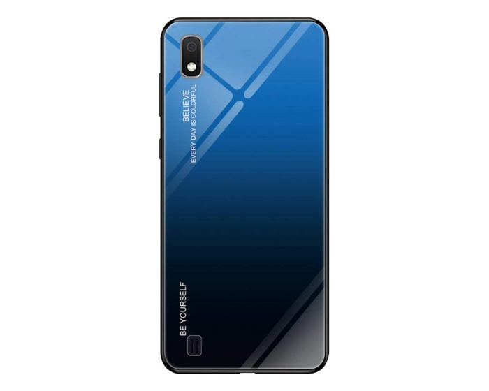 Glass Gradient TPU Case Blue / Black (Samsung Galaxy A10)
