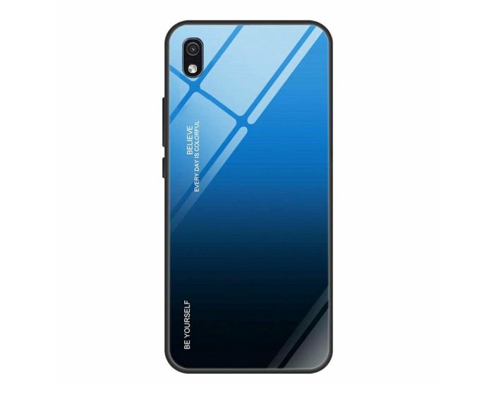 Glass Gradient TPU Case Blue / Black (Xiaomi Redmi 7A)