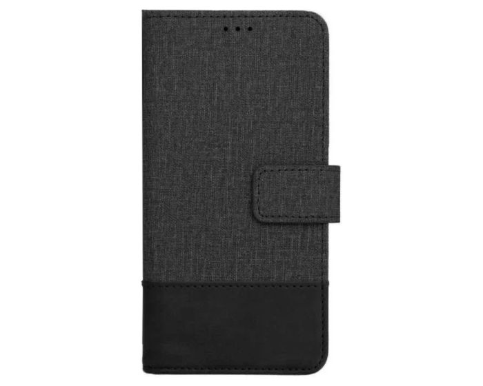 Gomma Elegant Book Case Θήκη Πορτοφόλι με Stand - Black (Samsung Galaxy S25 Ultra)