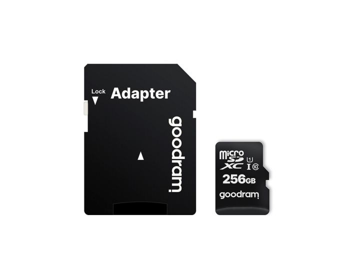 Goodram M1AA MicroSD 256gb Class 10 UHS-1 100MB/s + Adapter