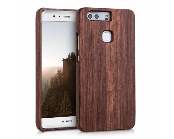 KWmobile Wooden Bamboo Case Rosewood (38030.18) Θήκη Ξύλινη (Huawei P9 Plus)