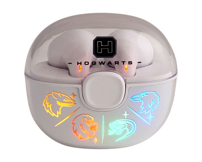 Harry Potter Light-up TWS True Wireless Bluetooth Stereo Earbuds with Charging Box - Hogwarts