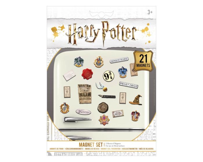 Harry Potter (Wizardry) Magnet Set - Μαγνητάκια Ψυγείου 18x24cm