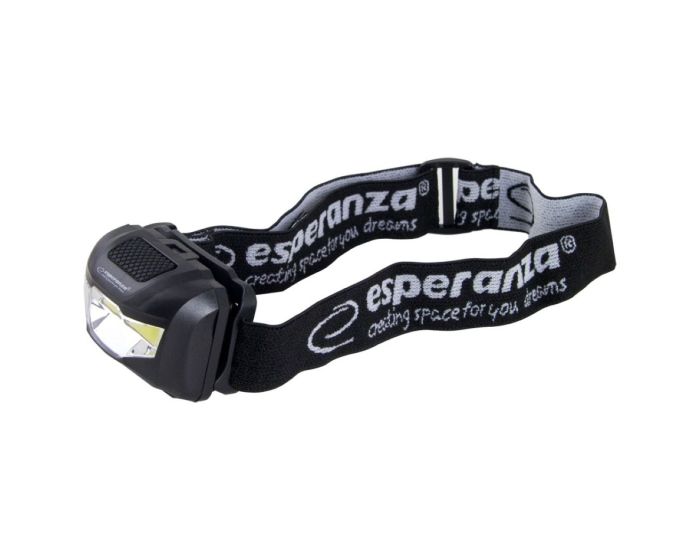  Esperanza EOT037 Crater Led Headlamp Flashlight - Φακός Κεφαλής Black