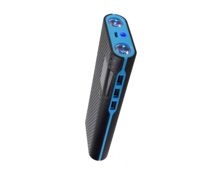 High Speed Quick Charge 30000mAh Power Bank - Black / Blue