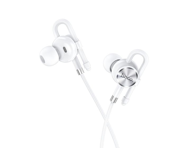 HOCO M84 Perfection Earbuds Ακουστικά με Ενσωματωμένο Μικρόφωνο 3.5mm - White