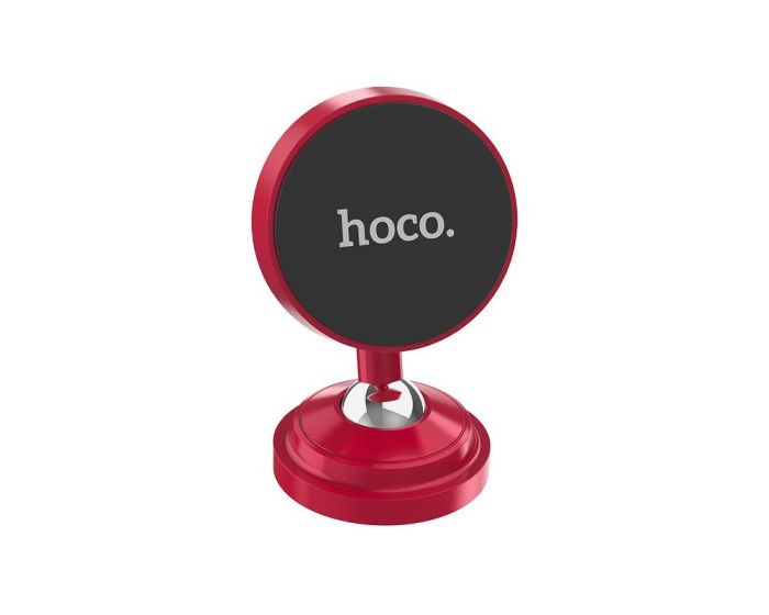 HOCO Metal Magnetic Rotated Car Phone Holder CA36 - Red