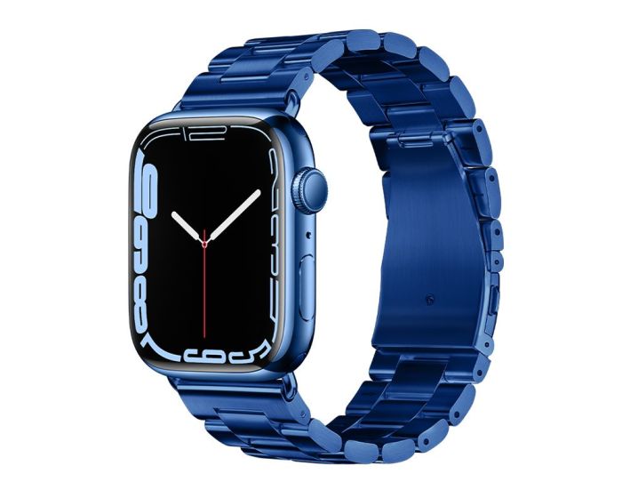 HOCO Grand Metal WA10 Stainless Steel Watch Bracelet Midnight Blue για Apple Watch 42/44/45/49mm (1/2/3/4/5/6/7/8/SE/ULTRA)