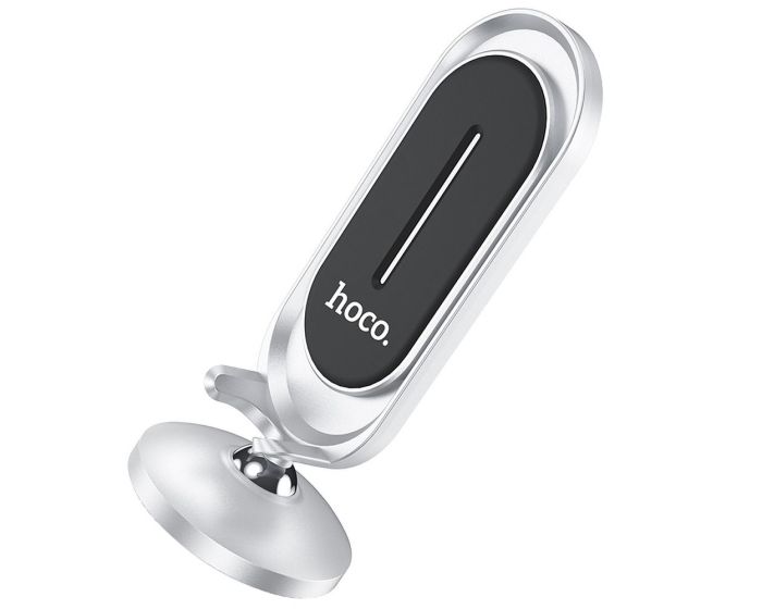 HOCO CA78 Universal Magnetic Car / Desk Holder Βάση Στήριξης για Smartphone - Silver