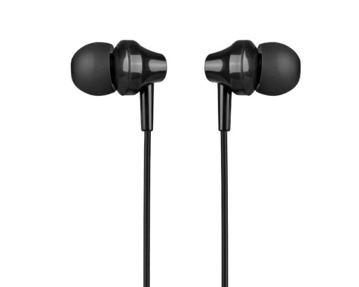 HOCO M14 Natural Sound Earbuds Ακουστικά 3.5mm με Ενσωματωμένο Μικρόφωνο - Black