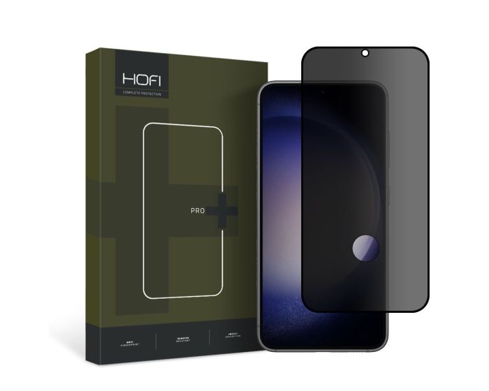 Hofi Anti Spy Glass Pro+ 3D Privacy Tempered Glass Black (Samsung Galaxy S23)
