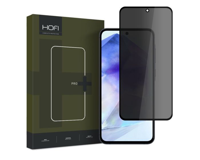 Hofi Anti Spy Glass Pro+ 3D Privacy Tempered Glass Black (Samsung Galaxy A35 / A55 5G)