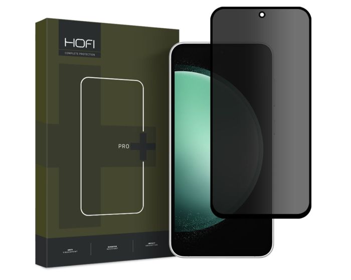 Hofi Anti Spy Glass Pro+ 3D Privacy Tempered Glass Black (Samsung Galaxy S23 FE)
