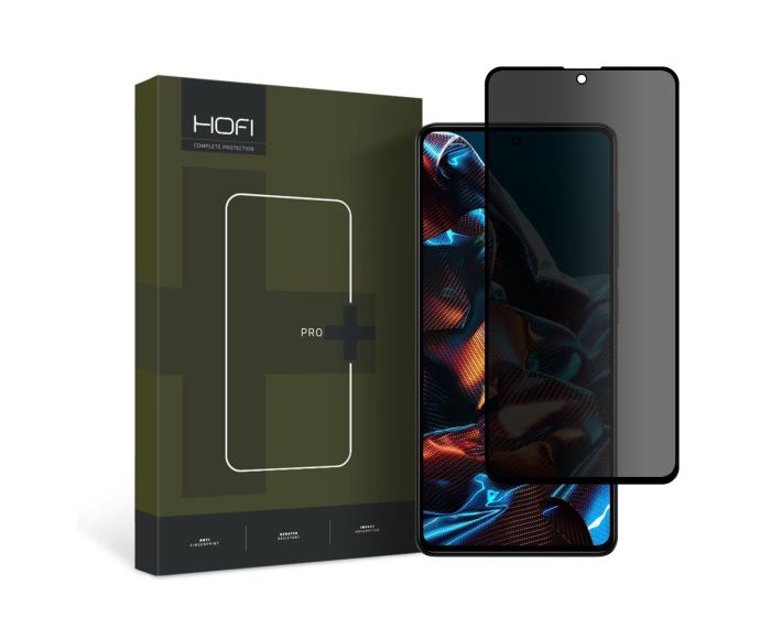 Hofi Anti Spy Glass Pro+ 3D Privacy Tempered Glass Black (Xiaomi Redmi Note 12 Pro 5G / Poco X5 Pro 5G)