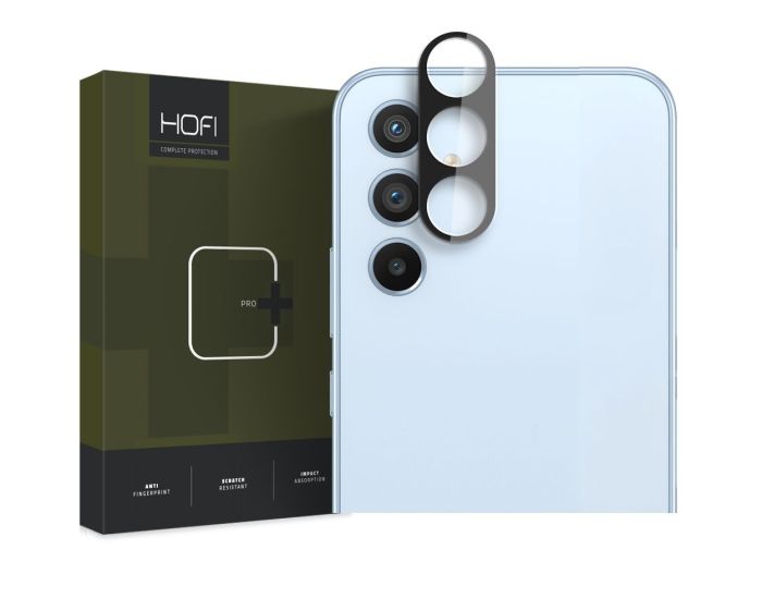 Hofi CAM PRO+ Camera Lens Tempered Glass Prοtector Black (Samsung Galaxy A14 / A34 5G)