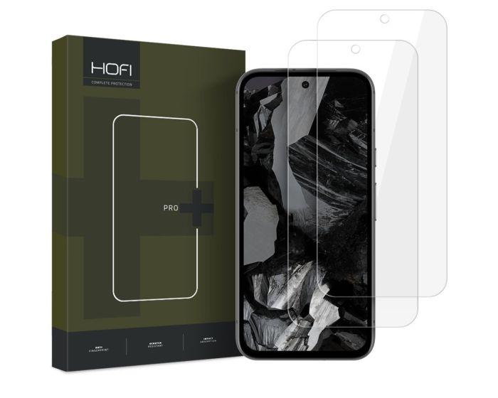 Hofi Glass Pro+ 9H Tempered Glass Screen Prοtector 2-Pack (Google Pixel 9 / 9 Pro)