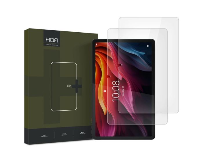 Hofi Glass Pro+ 9H Tempered Glass Screen Prοtector 2-Pack (Lenovo Tab K11 Plus)
