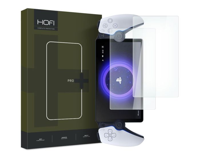 Hofi Glass Pro+ 9H Tempered Glass Screen Prοtector 2-Pack (Sony Play Station Portal)