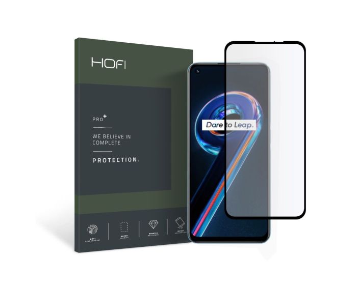 Hofi Glass Pro+ 9H Tempered Glass Screen Prοtector Black (Realme 9 Pro / 9 5G / OnePlus Nord CE 2 Lite 5G)