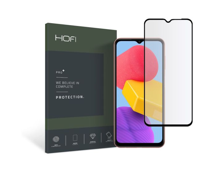 Hofi Glass Pro+ 9H Tempered Glass Screen Prοtector Black (Samsung Galaxy M13 5G)