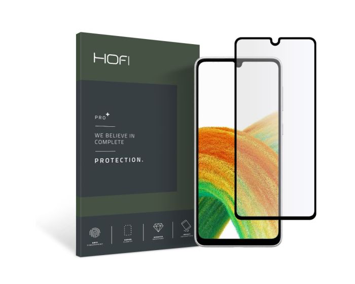 Hofi Glass Pro+ 9H Tempered Glass Screen Prοtector Black (Samsung Galaxy A33 5G)