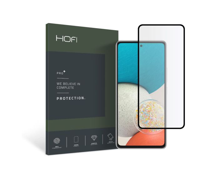 Hofi Glass Pro+ 9H Tempered Glass Screen Prοtector Black (Samsung Galaxy A53 5G)