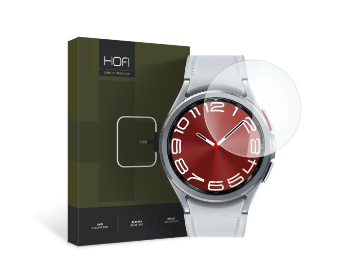 Hofi Glass Pro+ 9H Tempered Glass Screen Prοtector (Samsung Galaxy Watch 6 Classic 47mm)