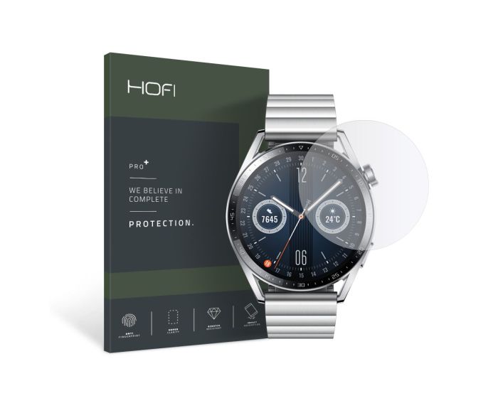 Hofi Glass Pro+ 9H Tempered Glass Screen Prοtector (Huawei Watch GT3 46mm)