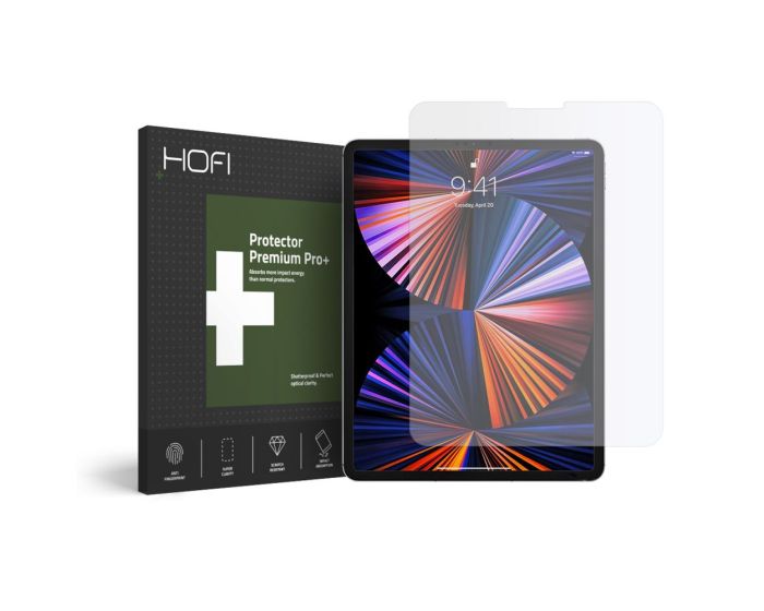 Hofi Glass Pro+ 9H Tempered Glass Screen Prοtector (iPad Pro 12.9 2020 / 2021 / 2022)