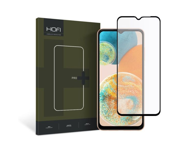 Hofi Glass Pro+ 9H Tempered Glass Screen Prοtector Black (Samsung Galaxy A23 4G / 5G)