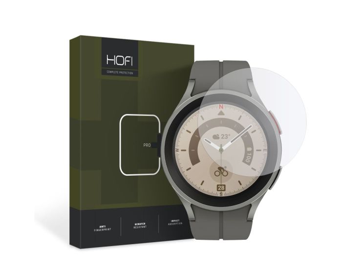 Hofi Glass Pro+ 9H Tempered Glass Screen Prοtector (Samsung Galaxy Watch 5 Pro 45mm)