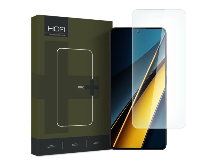 Hofi Glass Pro+ 9H Tempered Glass Screen Prοtector 2-Pack (Xiaomi Poco X6 Pro 5G)
