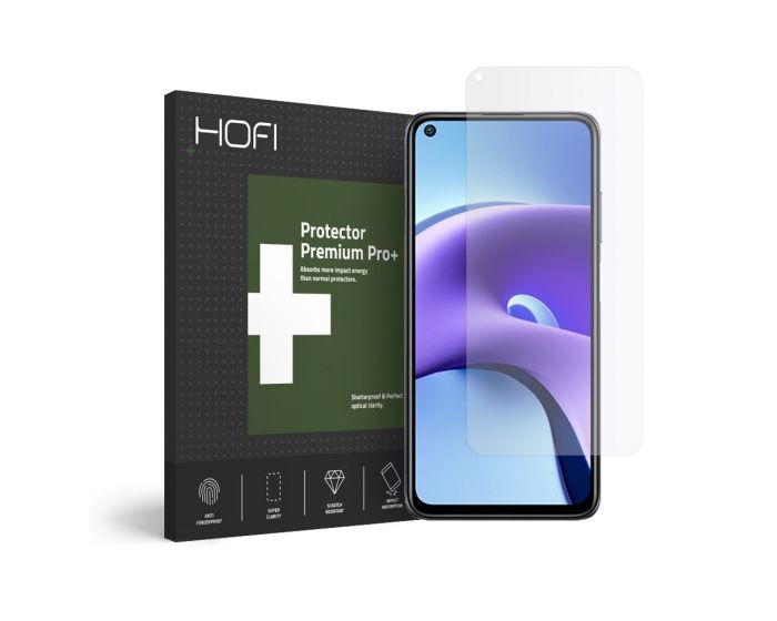 Hofi Hybrid Glass 7H Tempered Glass Screen Prοtector (Xiaomi Redmi Note 9T 5G)