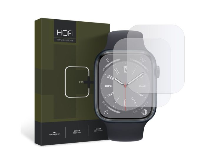 Hofi HydroFlex Pro+ Film Screen Prοtector 2pcs για το Apple Watch 40/41mm (Series 4/5/6/7/8/9/SE)