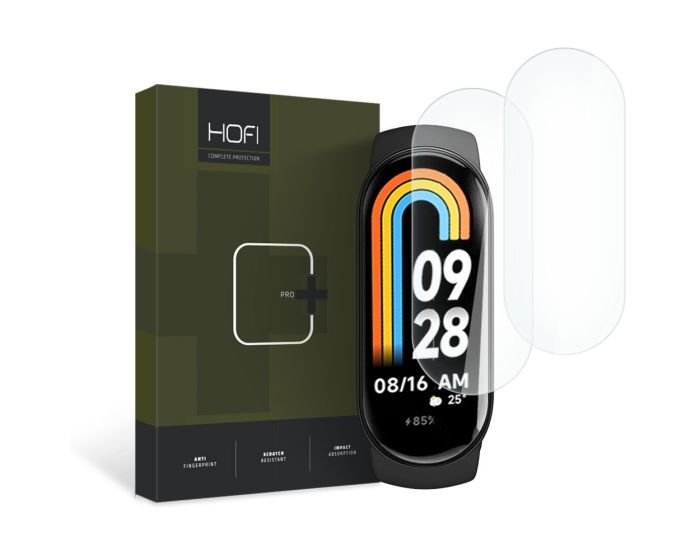 Hofi HydroFlex Pro+ Film Screen Prοtector 2pcs (Xiaomi Smart Band 8 / 8 NFC)