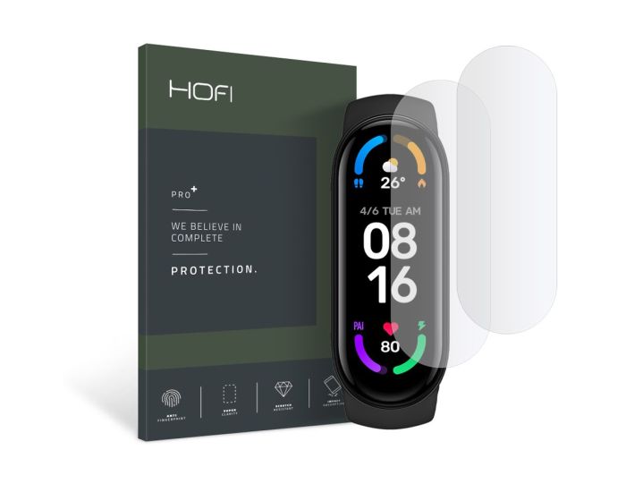 Hofi HydroFlex Pro+ Film Screen Prοtector 2pcs (Xiaomi Mi Band 5 / 6)